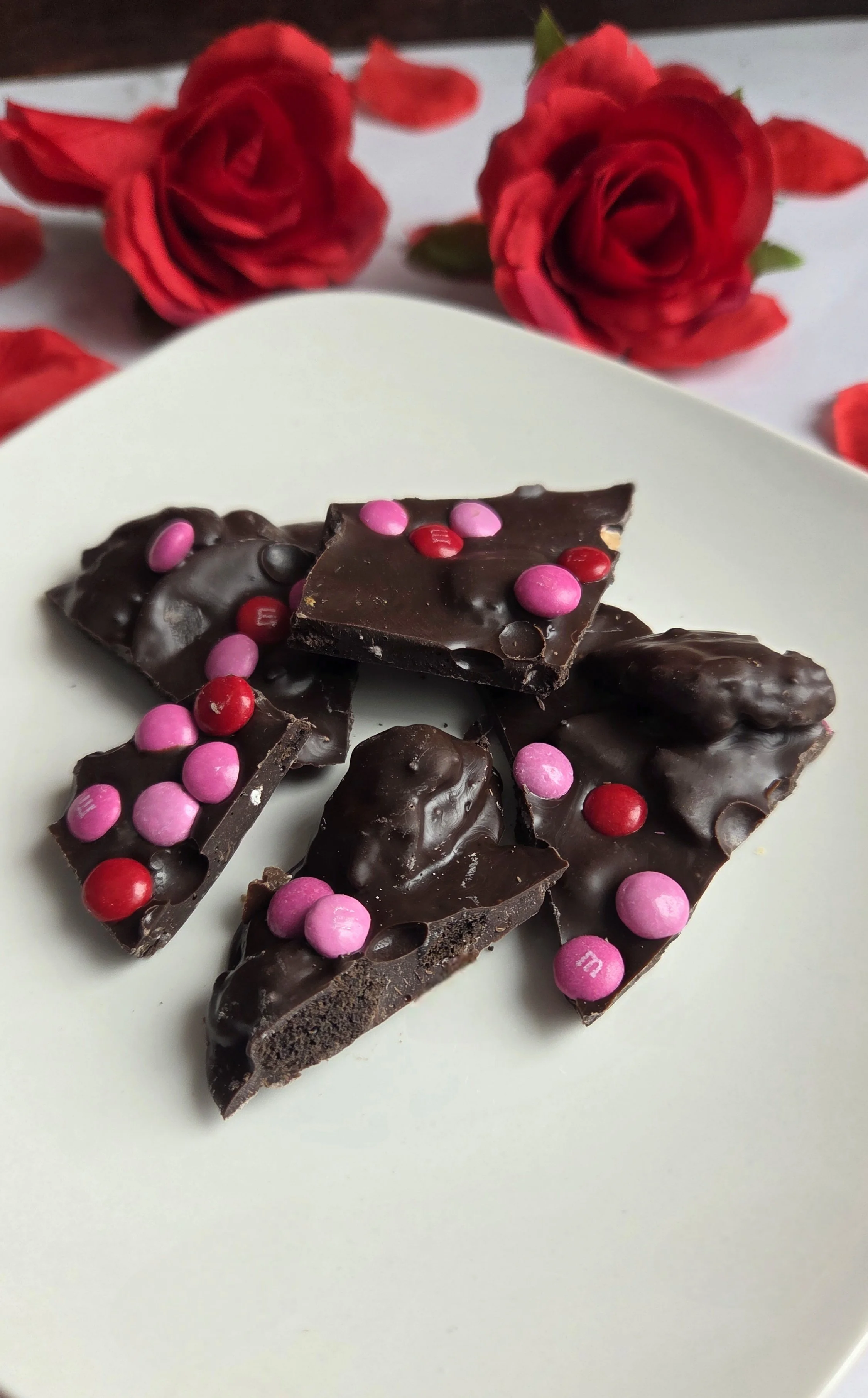 Valentine's Chocolate Bark