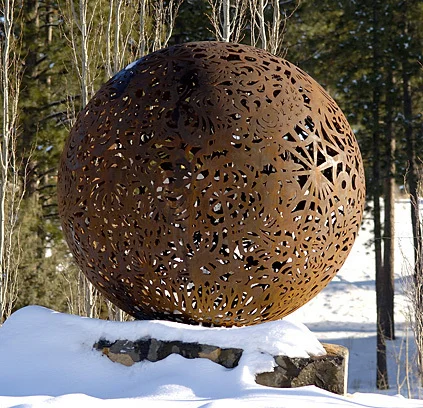 Orb by Brandon Zebold at Mt. Washington and Skyliners (the closest roundabout to UUFCO)
