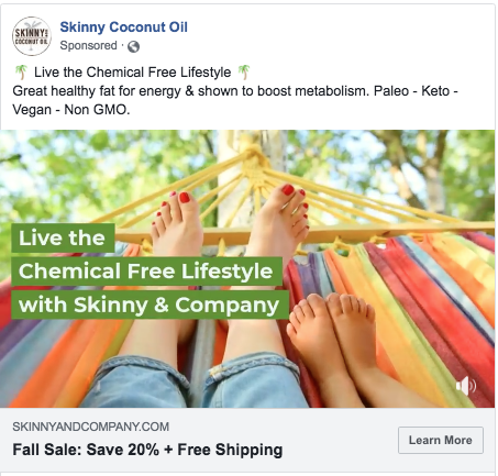 Facebook Video Ad - Click to View