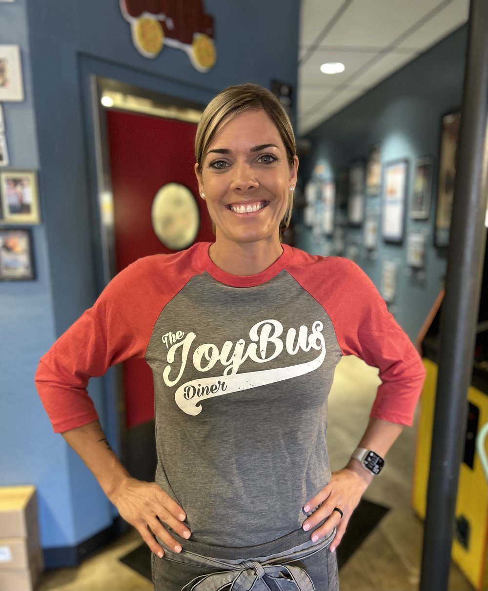 The Joy Bus T-Shirt - V Neck — The Joy Bus Diner