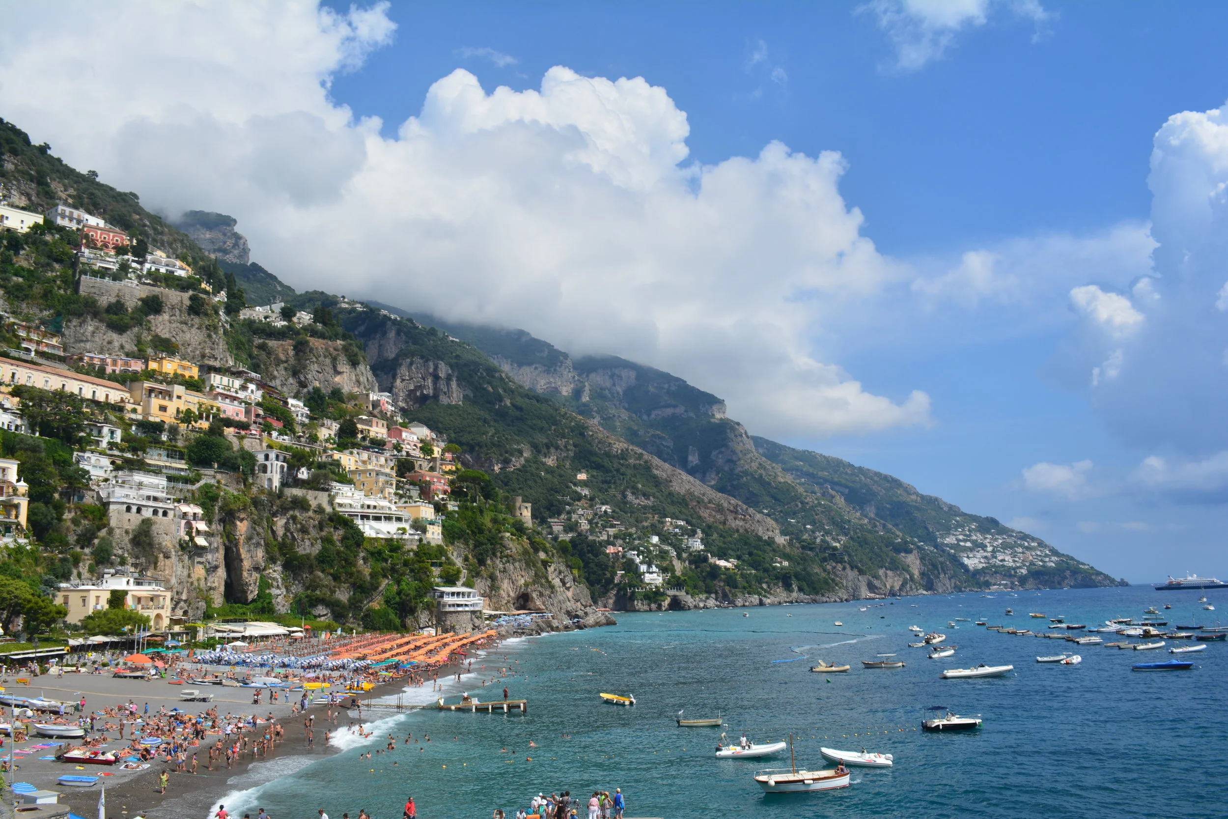 Positano beach