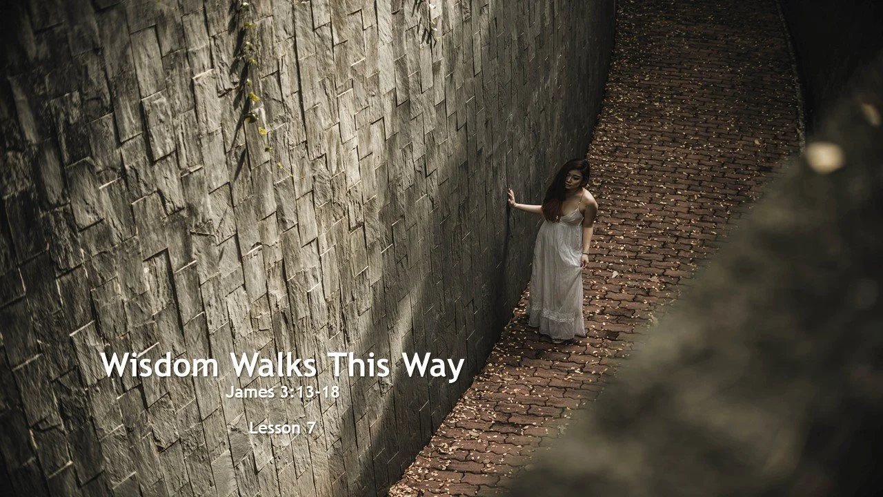 Wisdom Walks This Way part 7 Wisdom Walks This Way part 7