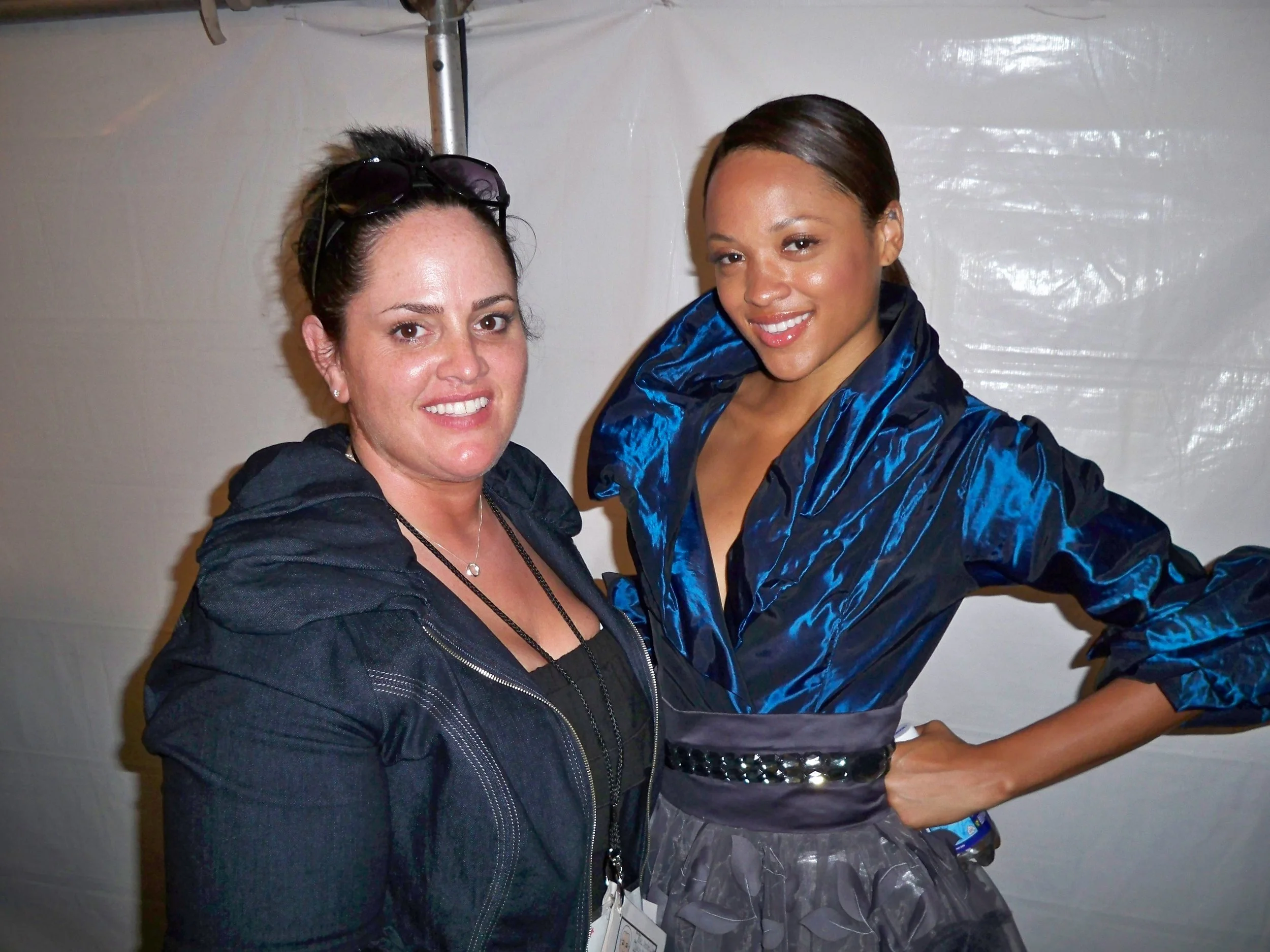 with Saleisha Stowers at the CCGI Fashion Show in Montego Bay, Jamaica.jpeg