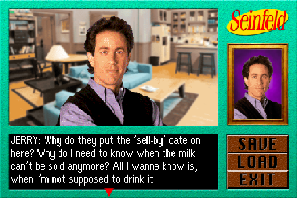 Jerry riffing on milk