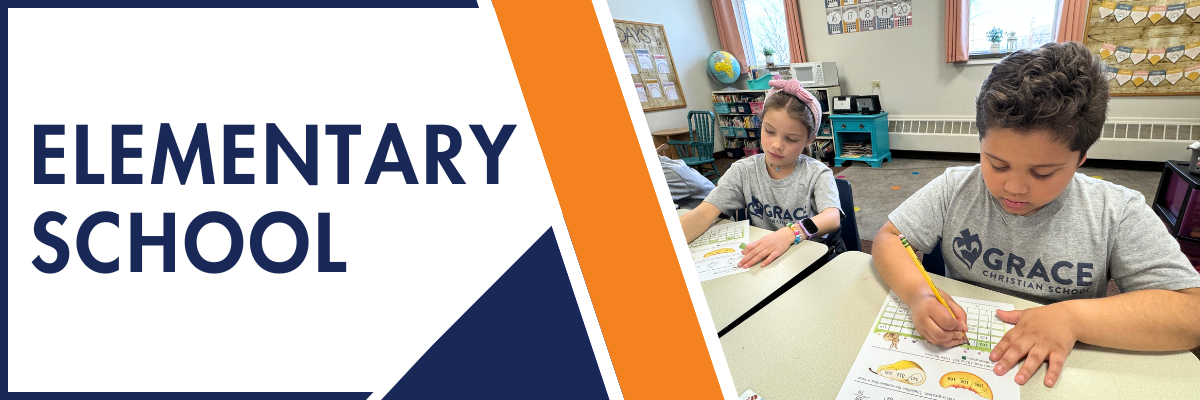 Elementary School - students working at desks