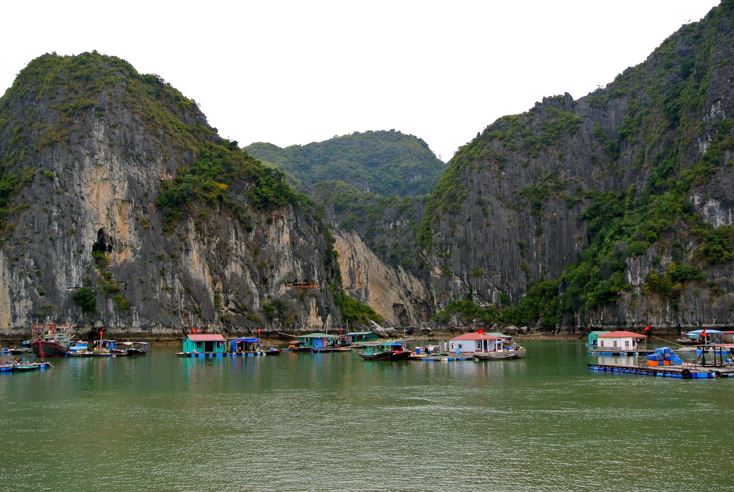 Village on Ha Long Bay