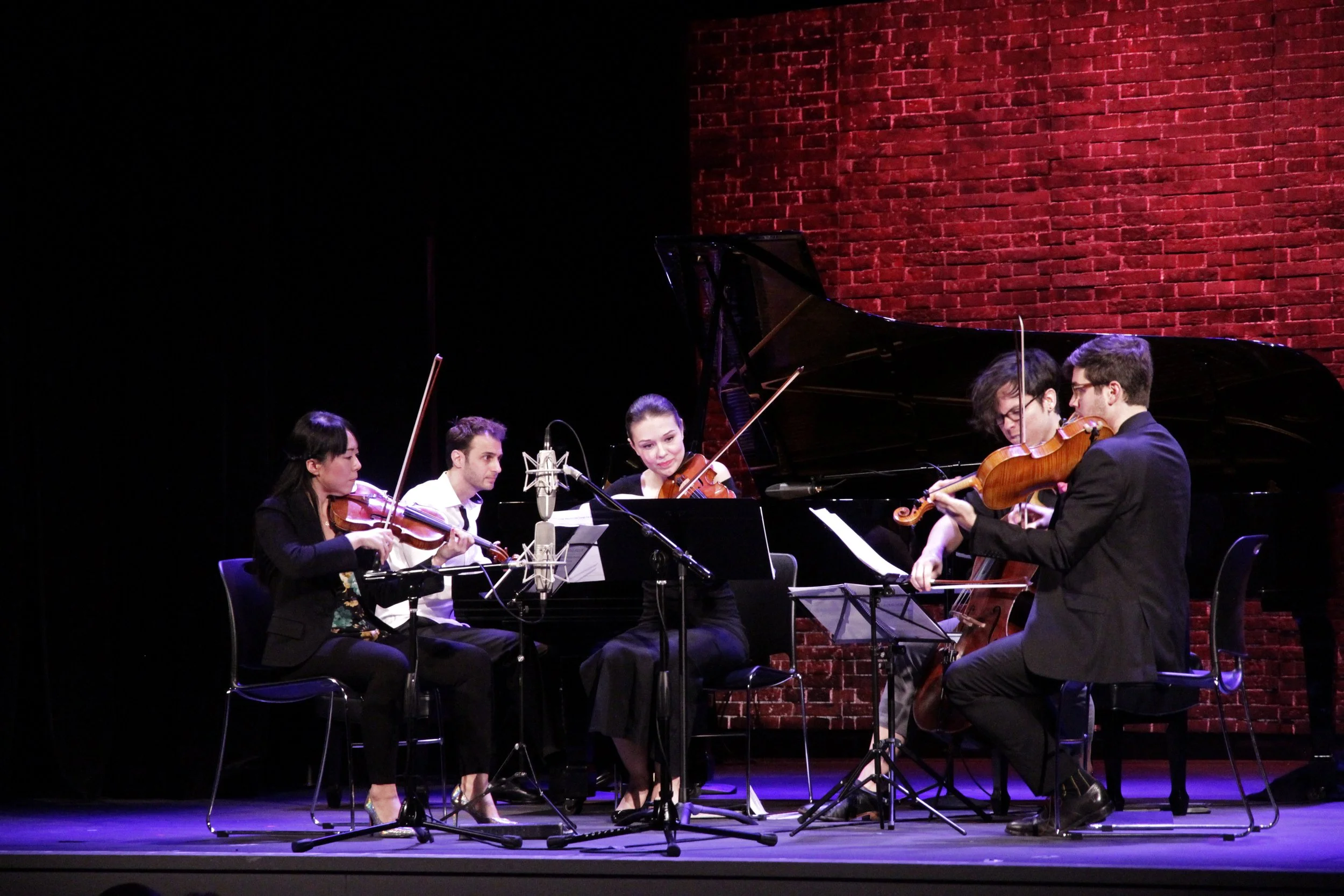 Gregg Kallor and The Attacca Quartet.JPG