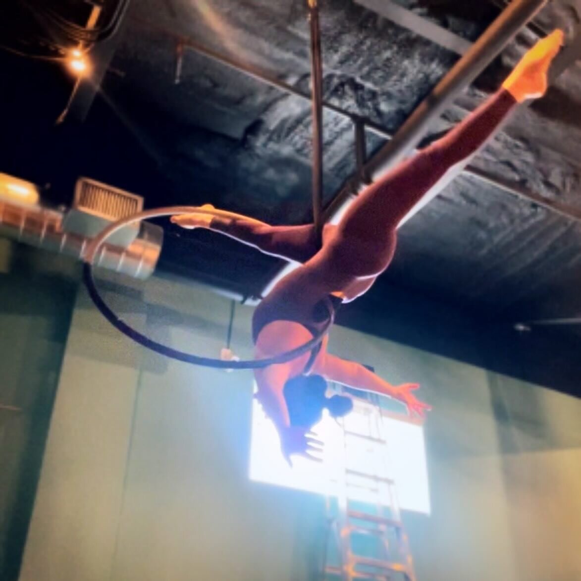 Big week! I grew 1/2&rdquo; taller!!! (I haven&rsquo;t grown since 5th grade - aerial is amazing - see photo for proof!) AND I passed my exams for aerial instructor certification! I&rsquo;m thrilled and so grateful! Aerial has brought me so much joy 