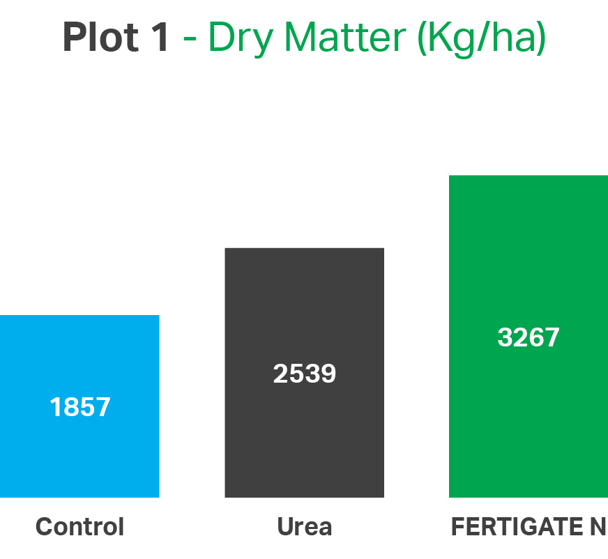 Fertigate N - Plot 1 DryMatter.png