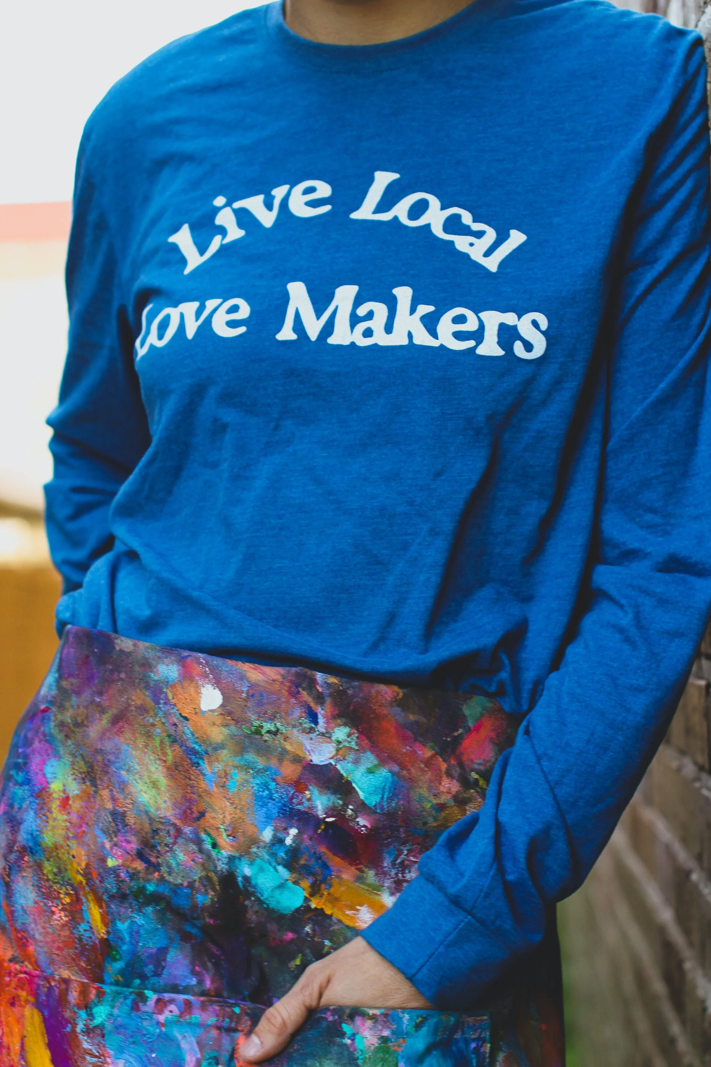 Makers Shirt (Blue L/S)
