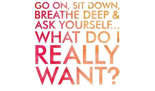 Getting Clear About Wants And What's Best