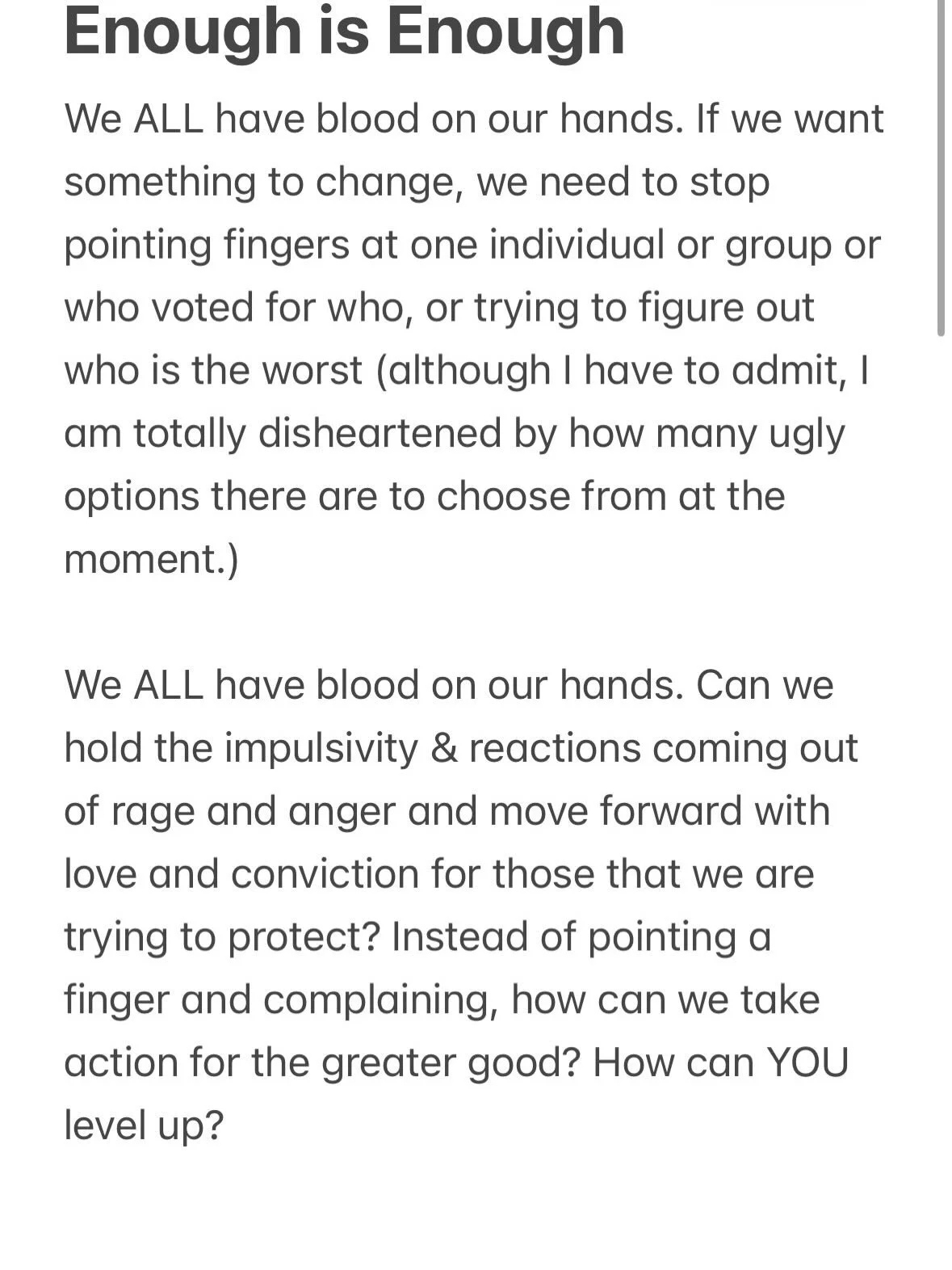 What can you do right now?