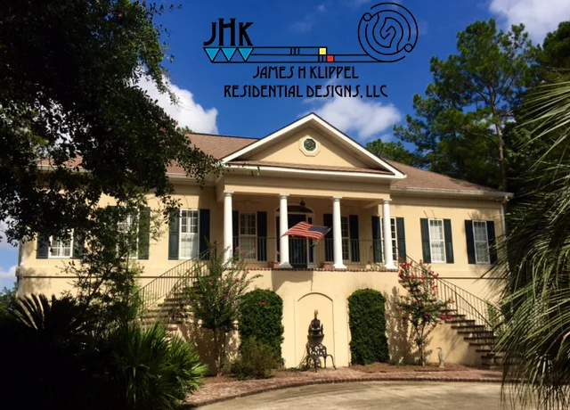 Jeffersonian Style House | Klippel Residential Designs | Seaside & Low Country Collection