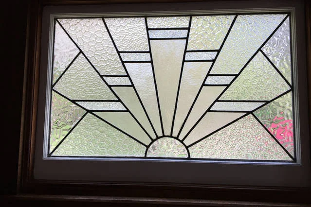 Deco lead light window