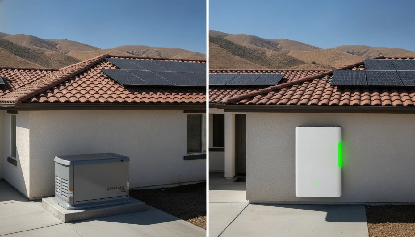 Generator vs. Battery Backup in Southern California: The 2026 Resilience Guide