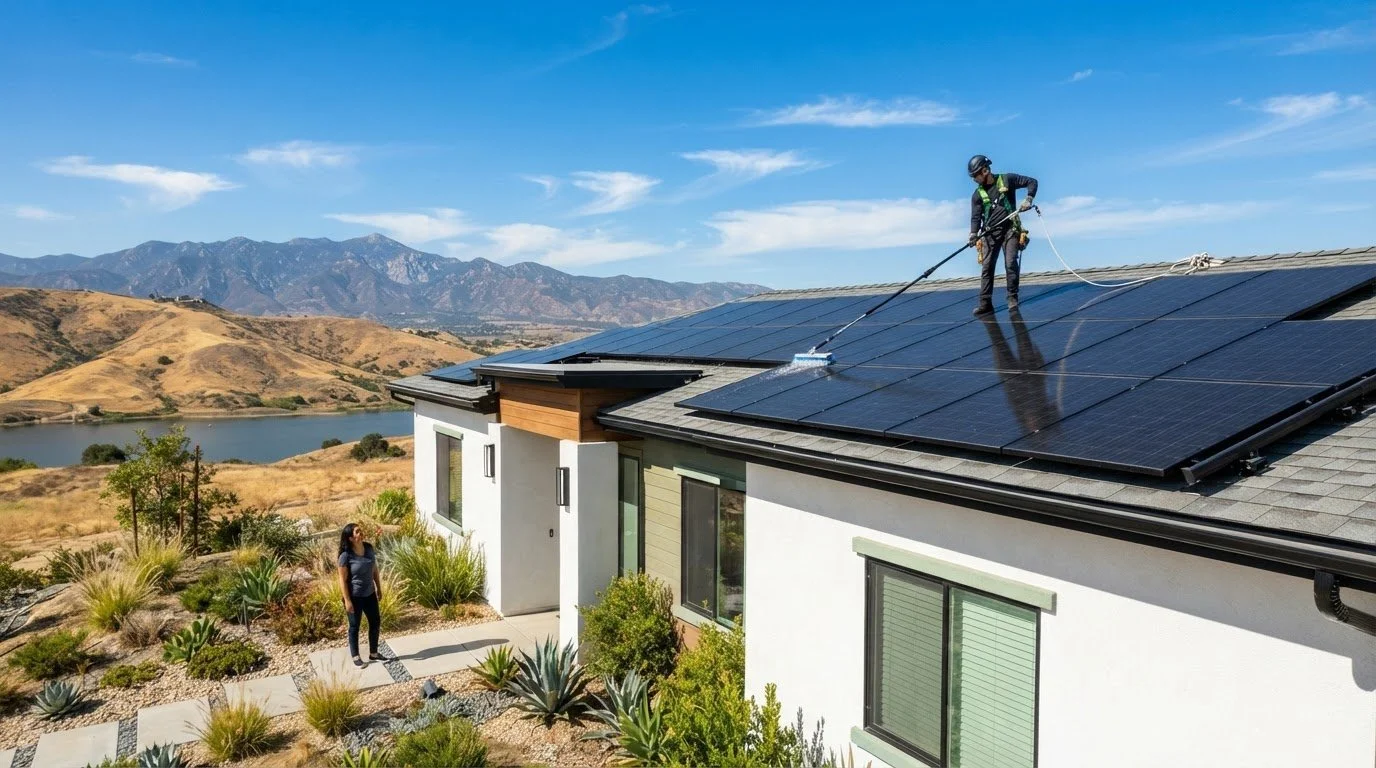 Professional Solar Panel Cleaning in Lake Elsinore: A Homeowner’s Guide