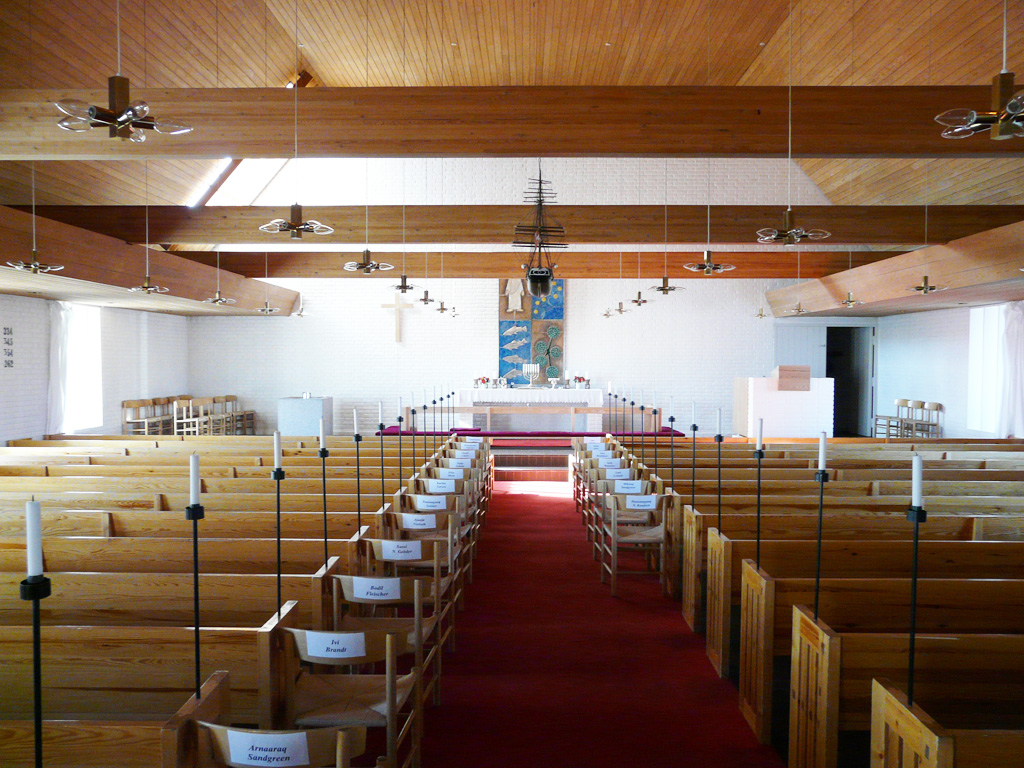 inside the sanctuary