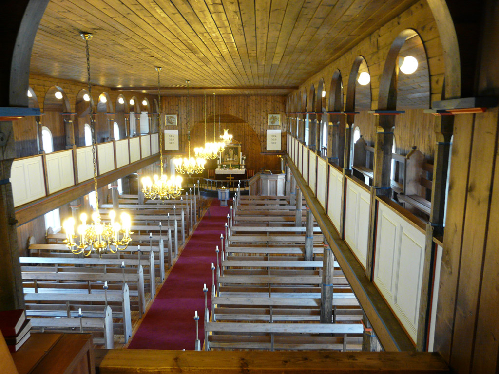 a view from the organ loft