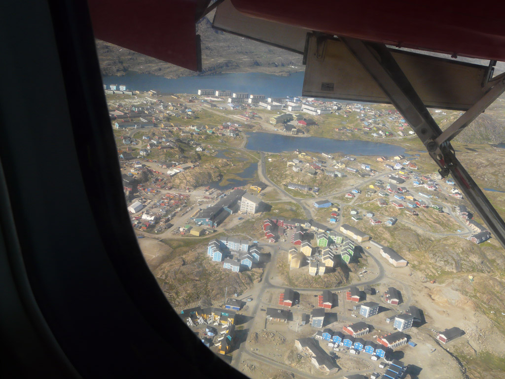 Sisimiut from the air