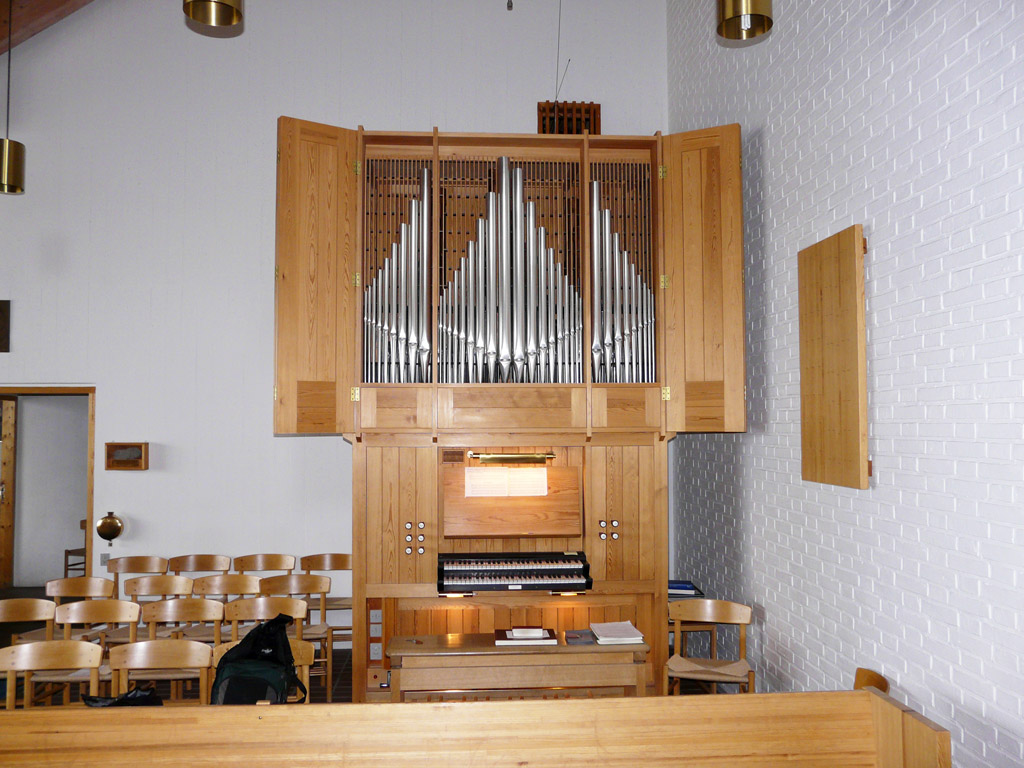 the Frobenius organ in Gertrud Rasch's Church
