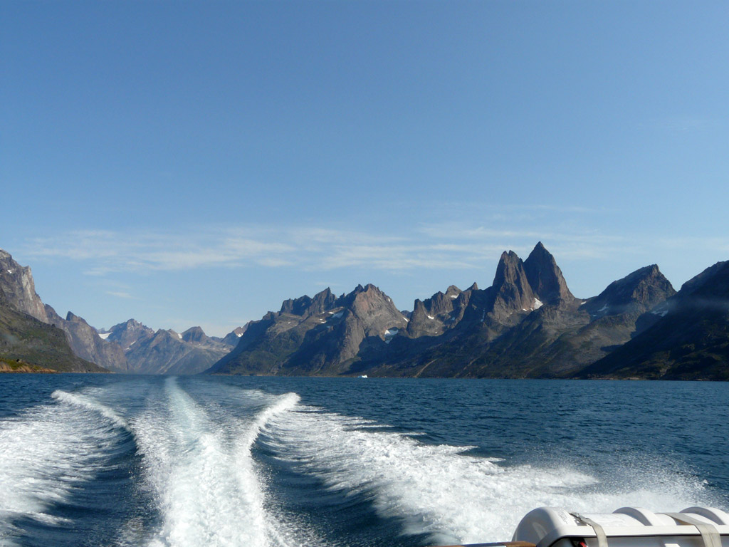 a boat trip through Greenland's epic southern fjords