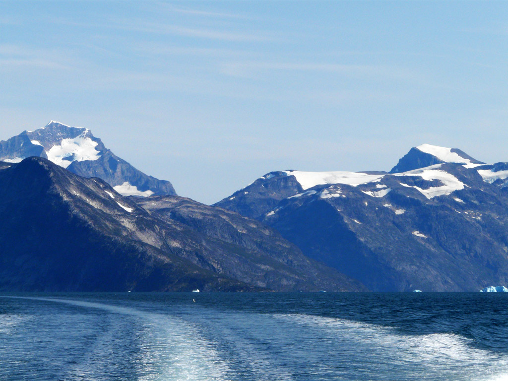 the fjords around the southern tip of Greenland are among the most spectacular on Earth