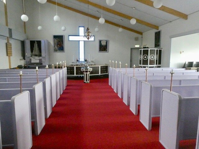 Inside Kangaamiut Church