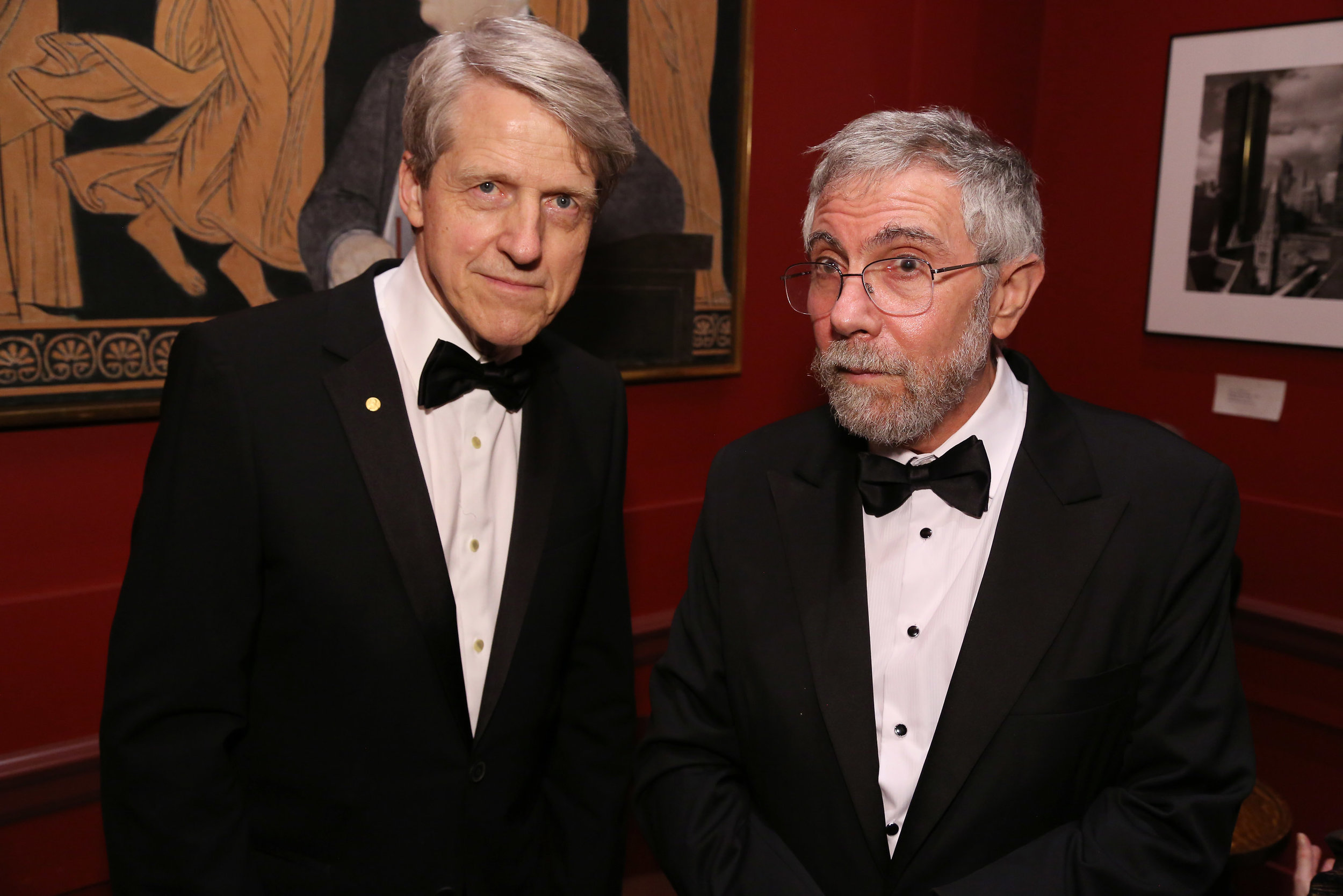  Robert Shiller and Paul Krugman 