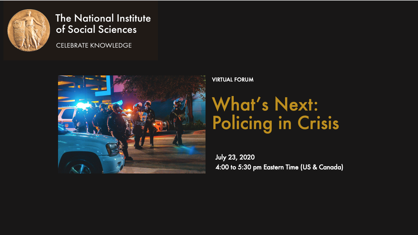 Policing in Crisis