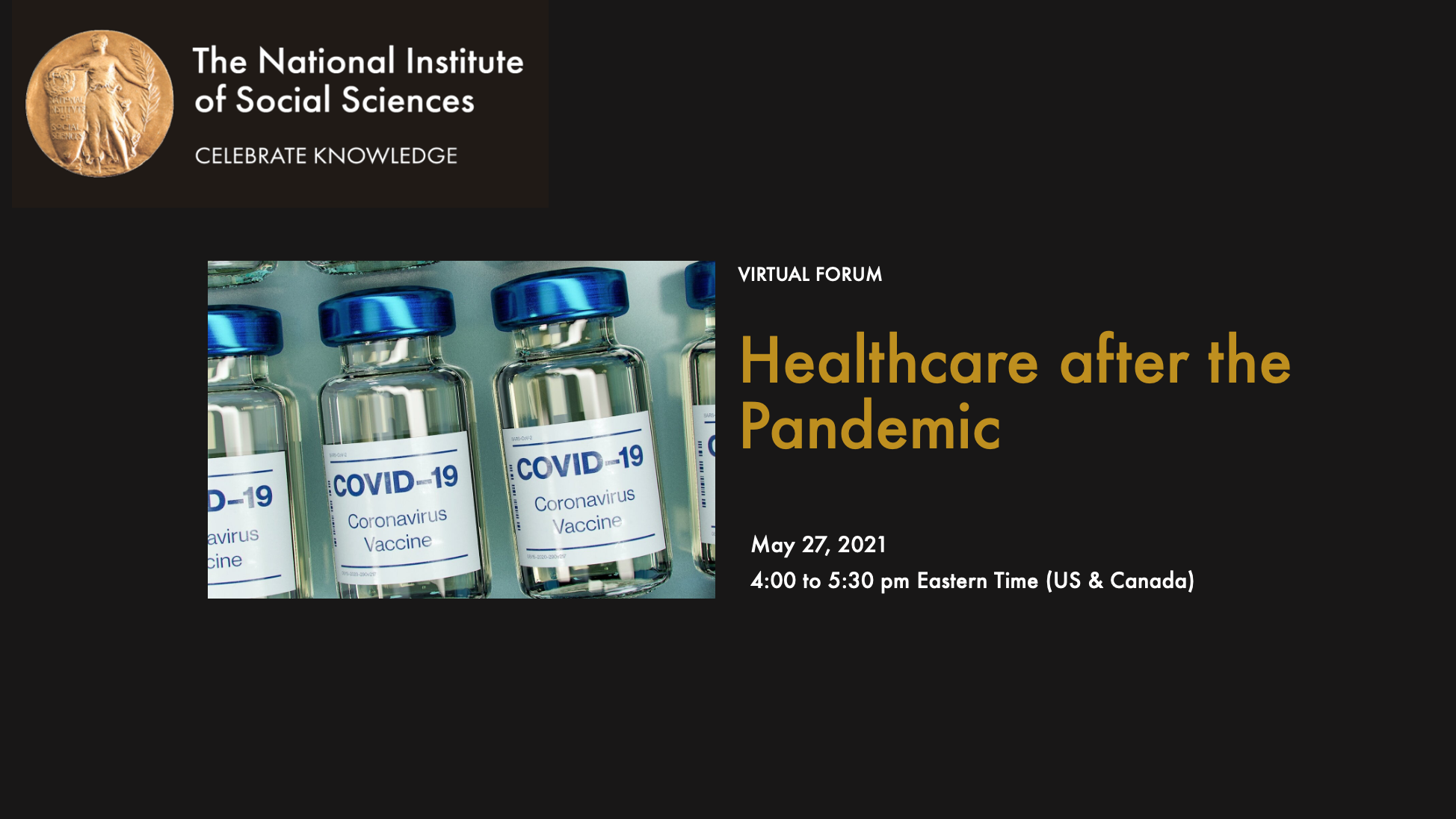 Healthcare after the Pandemic