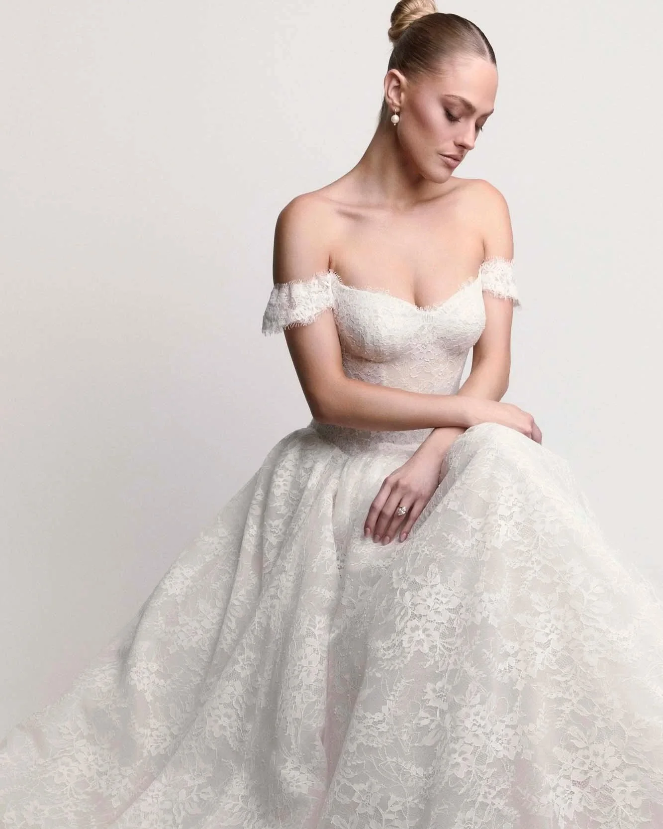 DANIELLA featured in ivory/blush 