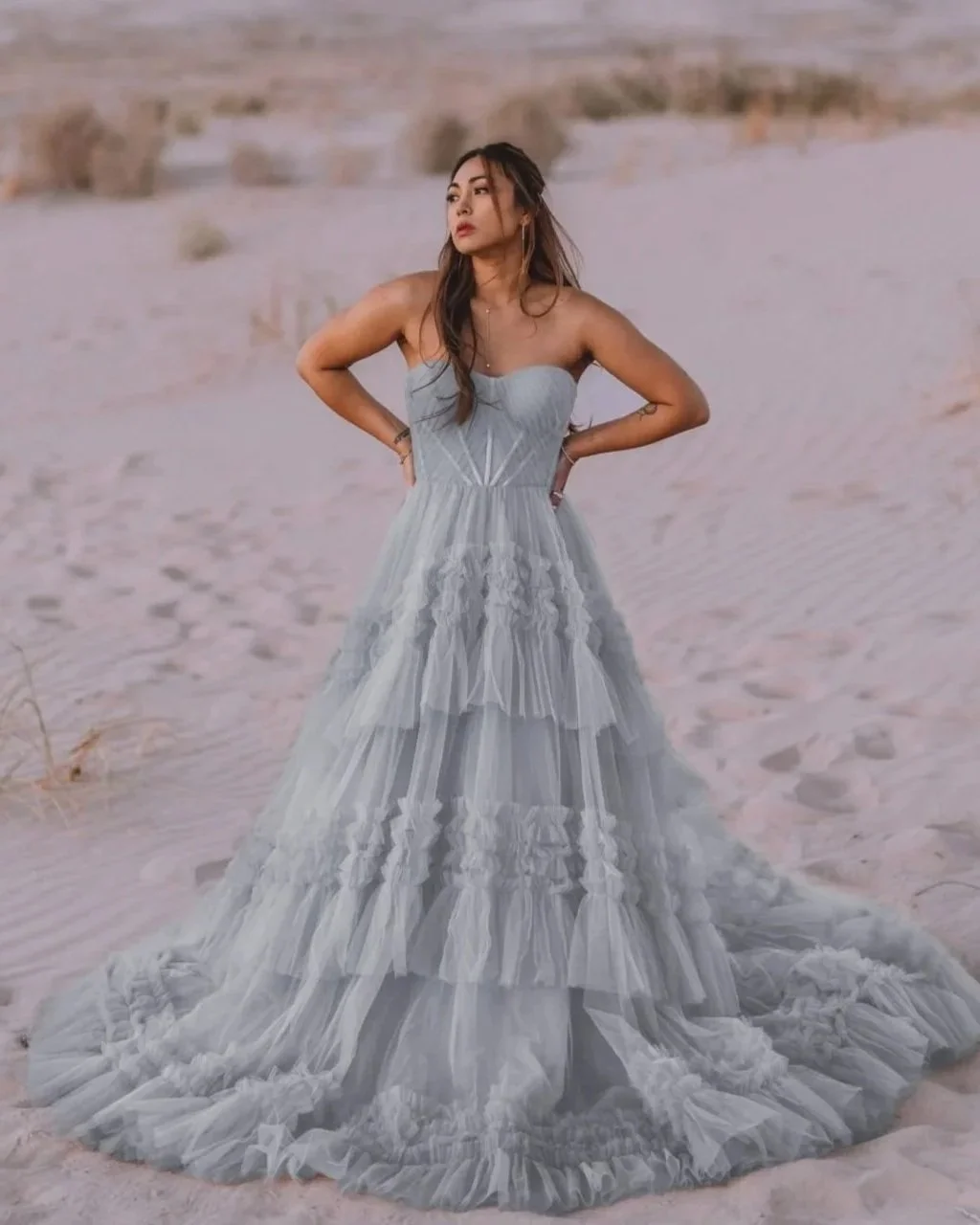 SUTTON strapless 