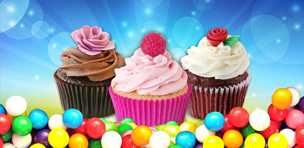 Cupcake Mania! - Free Game Bake cakes first, then chose a lovely cup. Decorate with cream and toppings!