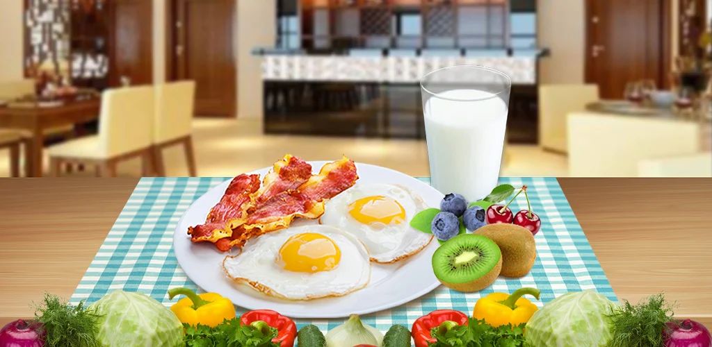 Make Breakfast Food! Time to wake up sleep head! Get up with a smile because the sun is shining!!! Have some super good food to make sure you’re in tip top shape for the day ahead! 