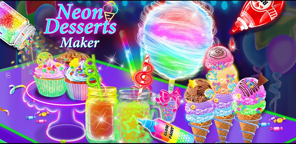 Rainbow Unicorn Desserts Maker
