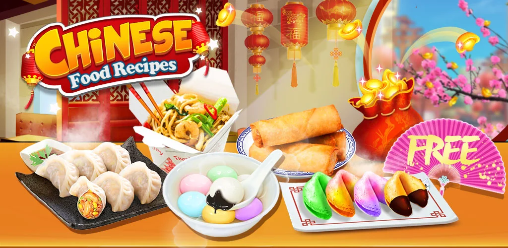 Chinese Food! Make Yummy Chinese New Year Foods!