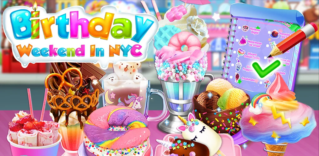 Rainbow Sweet Desserts Maker!