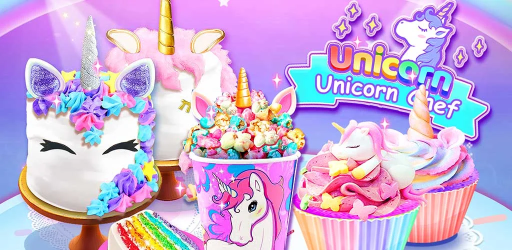 Unicorn Chef Fun Cooking Games