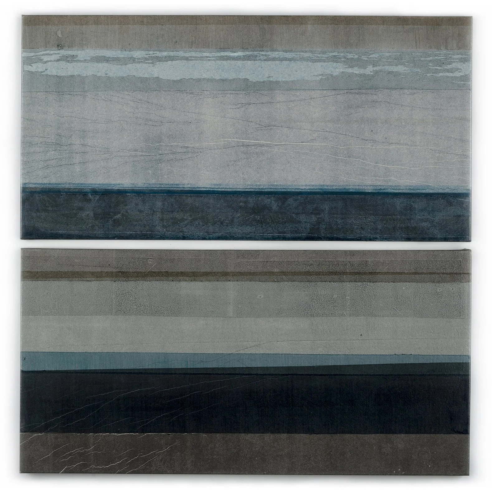 Matin Hivernal - Diptych - 2021