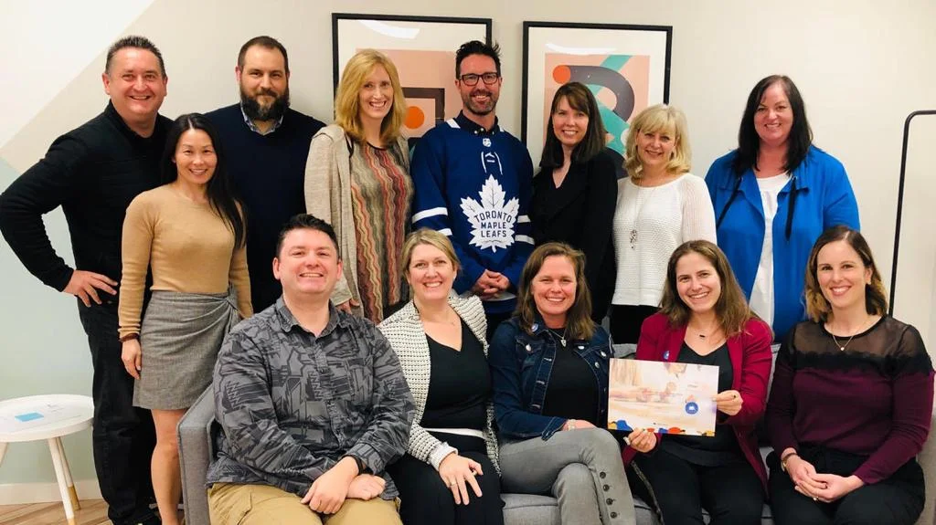 The 12 inspiring Canadian Elephant Riders who completed the Toronto Emotional Culture Deck Masterclass on April 23.