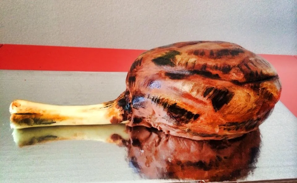 Turkey Leg Cake