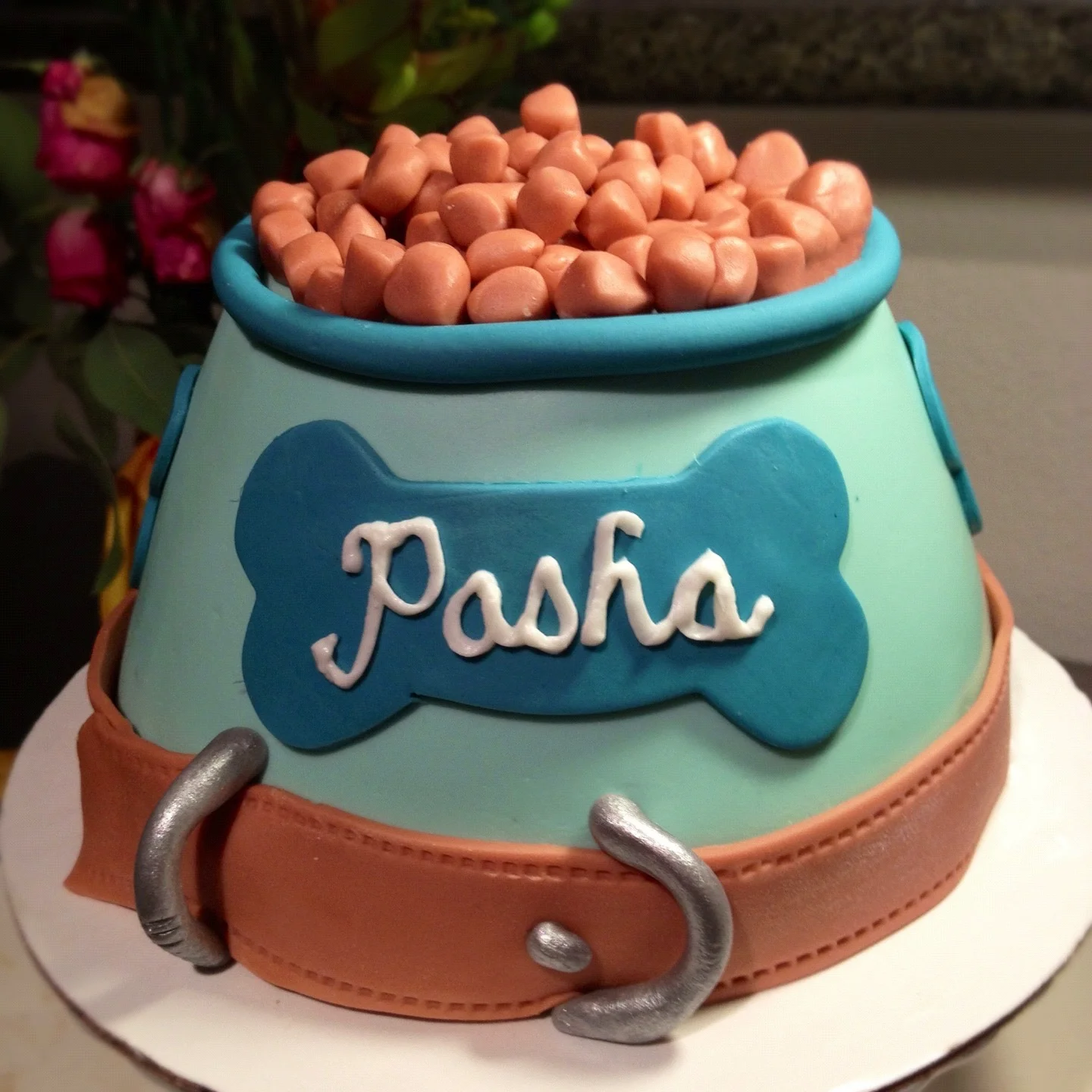 Dog Kibble Cake