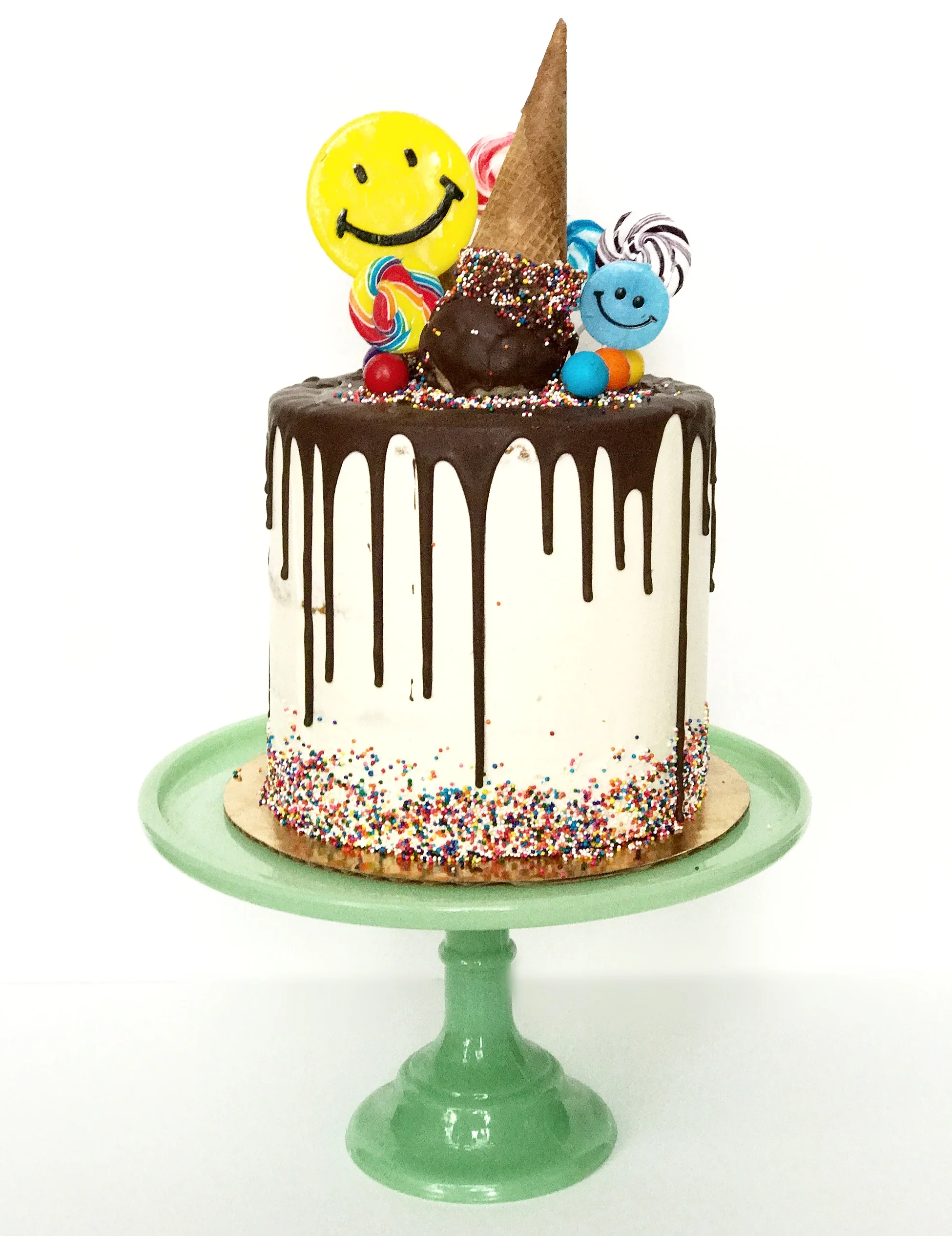 Ice Cream Drip Cake
