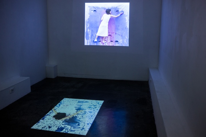 Installation view of 'Drawing out Substance' which showed as part of the group exhibition 'Insite' at First Site Gallery, March 2014. Photo by Georgia Quinn.