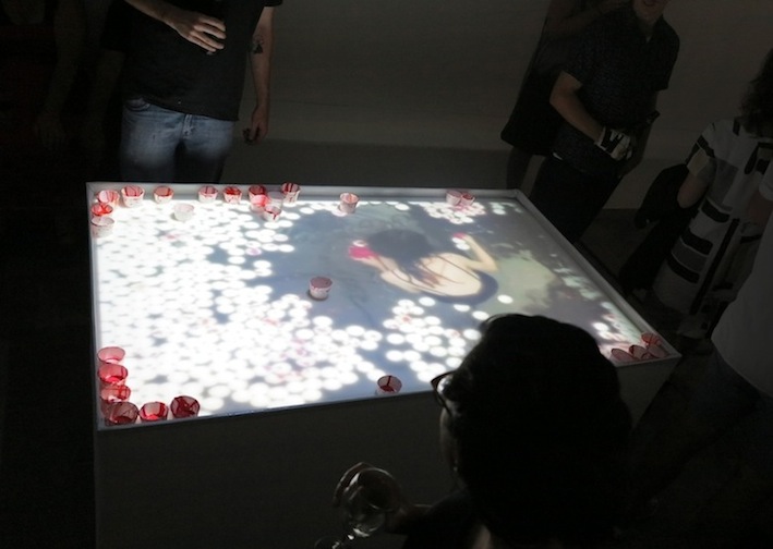 Installation view of 'Drawing out Substance' which showed as part of the group exhibition 'Insite' at First Site Gallery, March 2014. Photo by Sophia Burns.
