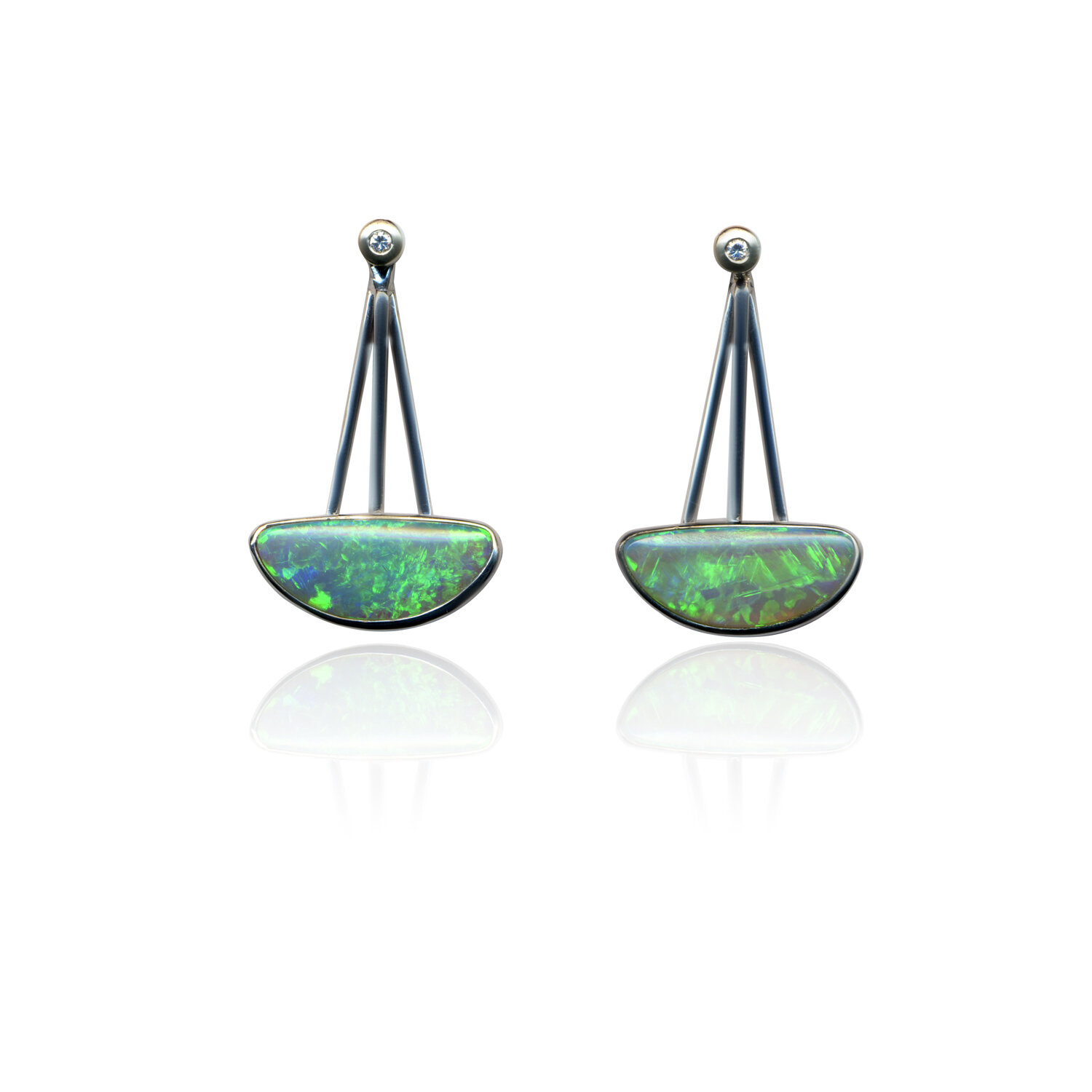 Aggregate 160+ australian black opal earrings best - seven.edu.vn