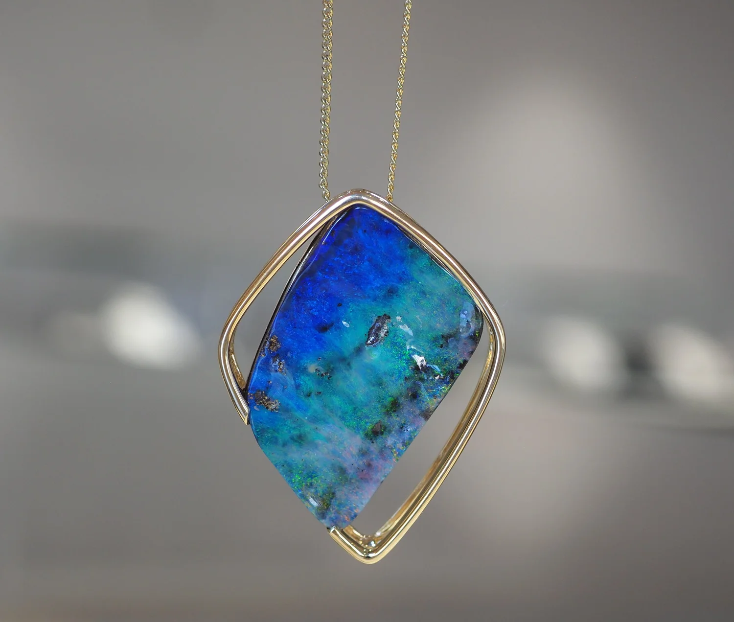 Boulder Opal Pendant — Altmann + Cherny
