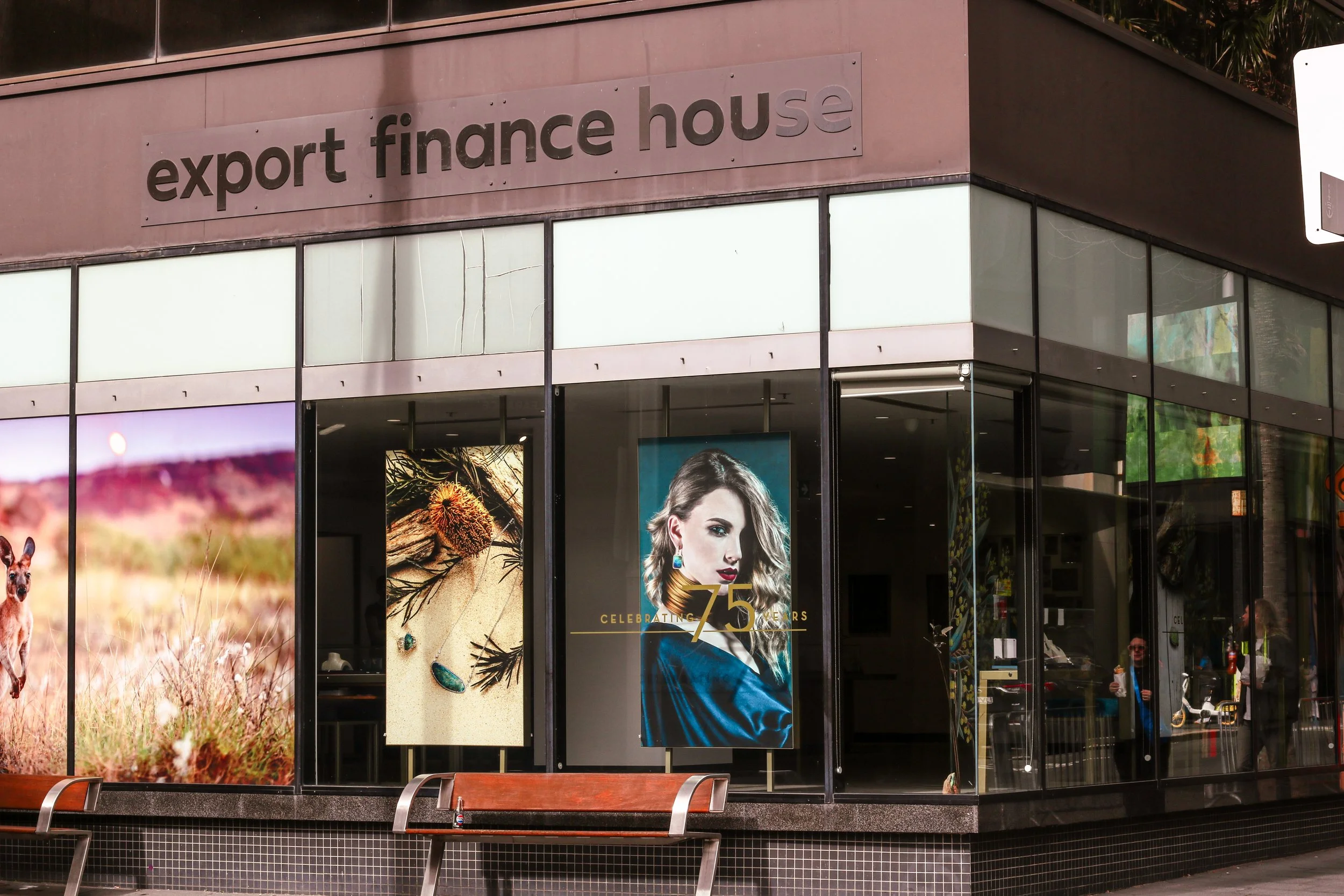 outside store front of Altmann and Cherny