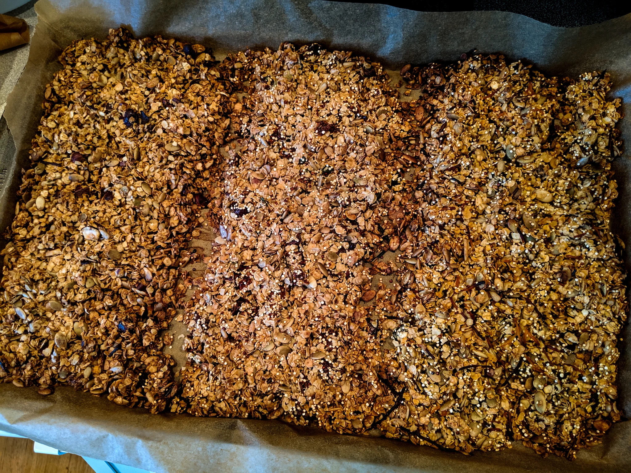 Trail Food: Savory Granola Options