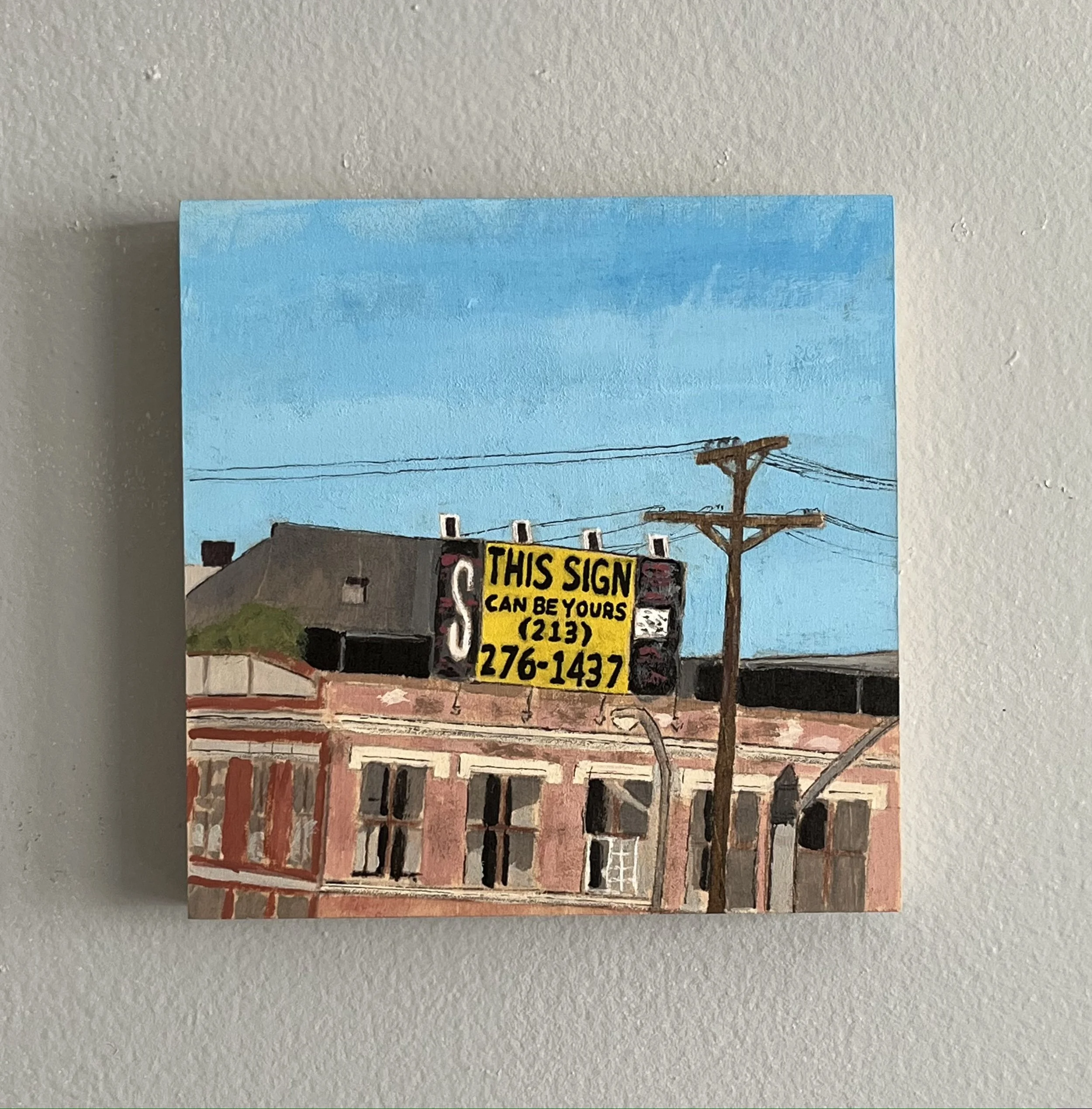 THIS SIGN (Wood Panel)